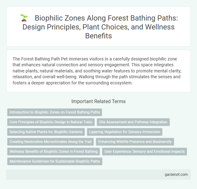 Biophilic Zones Along Forest Bathing Paths: Design Principles, Plant Choices, and Wellness Benefits
