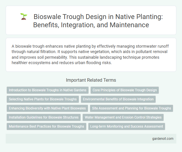 Bioswale Trough Design in Native Planting: Benefits, Integration, and Maintenance