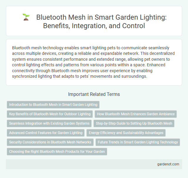 Bluetooth Mesh in Smart Garden Lighting: Benefits, Integration, and Control