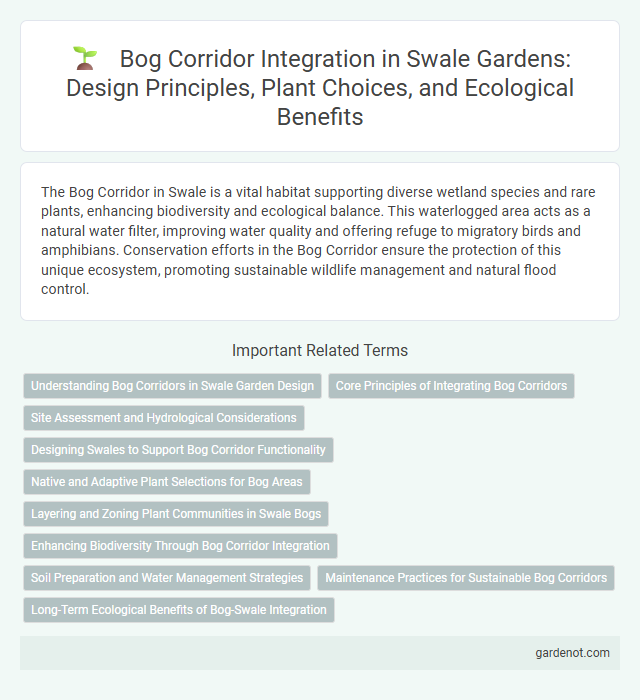 Bog Corridor Integration in Swale Gardens: Design Principles, Plant Choices, and Ecological Benefits