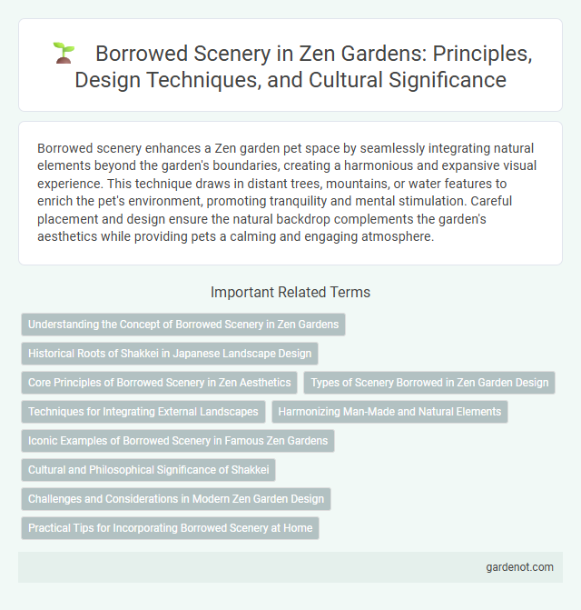 Borrowed Scenery in Zen Gardens: Principles, Design Techniques, and Cultural Significance