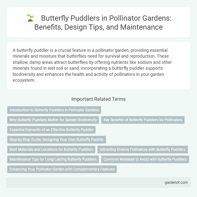 Butterfly Puddlers in Pollinator Gardens: Benefits, Design Tips, and Maintenance