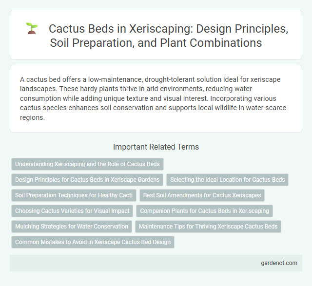Cactus Beds in Xeriscaping: Design Principles, Soil Preparation, and Plant Combinations