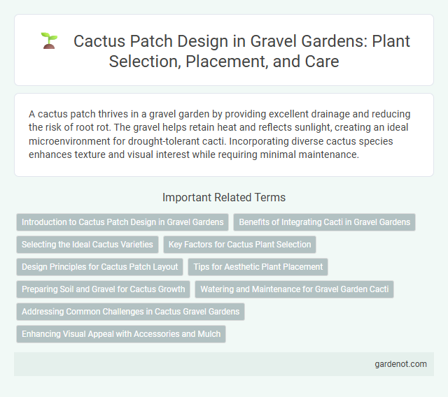 Cactus Patch Design in Gravel Gardens: Plant Selection, Placement, and Care