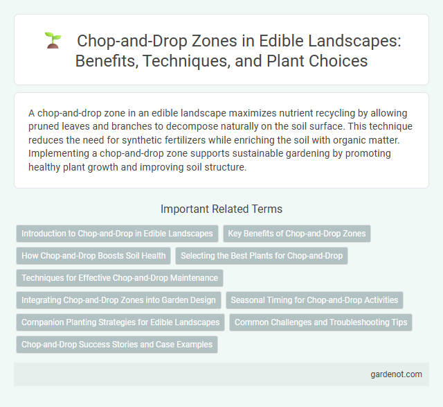 Chop-and-Drop Zones in Edible Landscapes: Benefits, Techniques, and Plant Choices