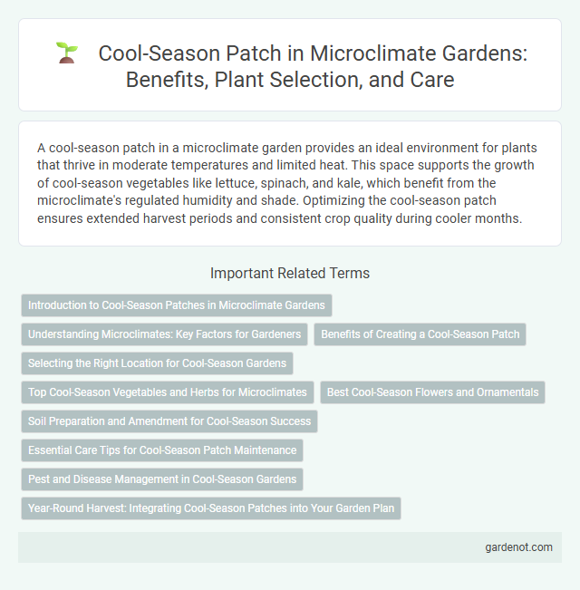 Cool-Season Patch in Microclimate Gardens: Benefits, Plant Selection, and Care