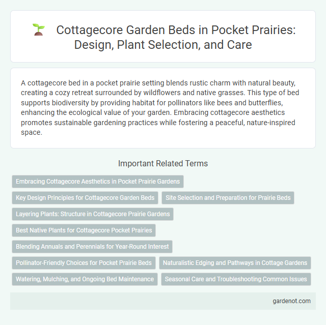 Cottagecore Garden Beds in Pocket Prairies: Design, Plant Selection, and Care
