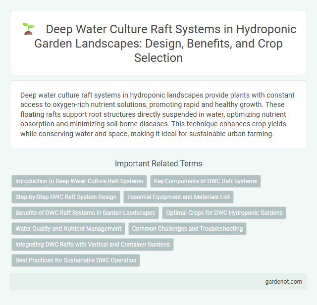 Deep Water Culture Raft Systems in Hydroponic Garden Landscapes: Design, Benefits, and Crop Selection