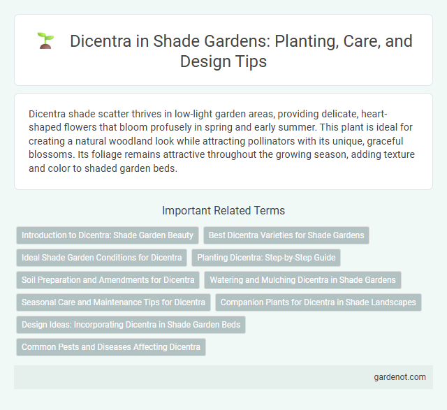 Dicentra in Shade Gardens: Planting, Care, and Design Tips