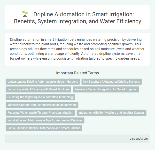 Dripline Automation in Smart Irrigation: Benefits, System Integration, and Water Efficiency