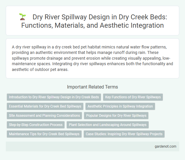 Dry River Spillway Design in Dry Creek Beds: Functions, Materials, and Aesthetic Integration