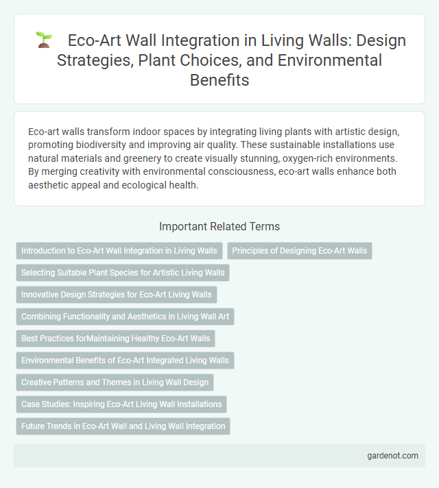 Eco-Art Wall Integration in Living Walls: Design Strategies, Plant Choices, and Environmental Benefits
