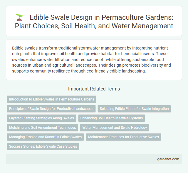 Edible Swale Design in Permaculture Gardens: Plant Choices, Soil Health, and Water Management