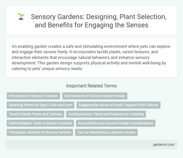 Sensory Gardens: Designing, Plant Selection, and Benefits for Engaging the Senses