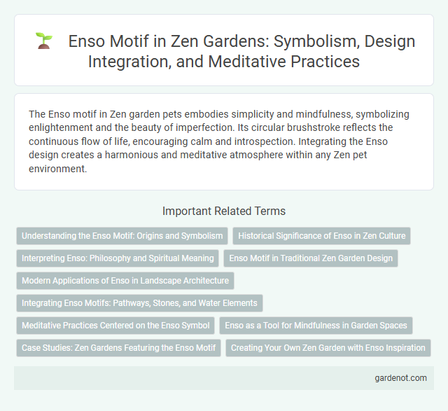 Enso Motif in Zen Gardens: Symbolism, Design Integration, and Meditative Practices