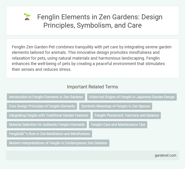 Fenglin Elements in Zen Gardens: Design Principles, Symbolism, and Care