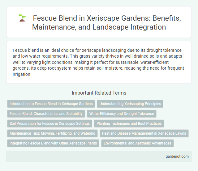Fescue Blend in Xeriscape Gardens: Benefits, Maintenance, and Landscape Integration