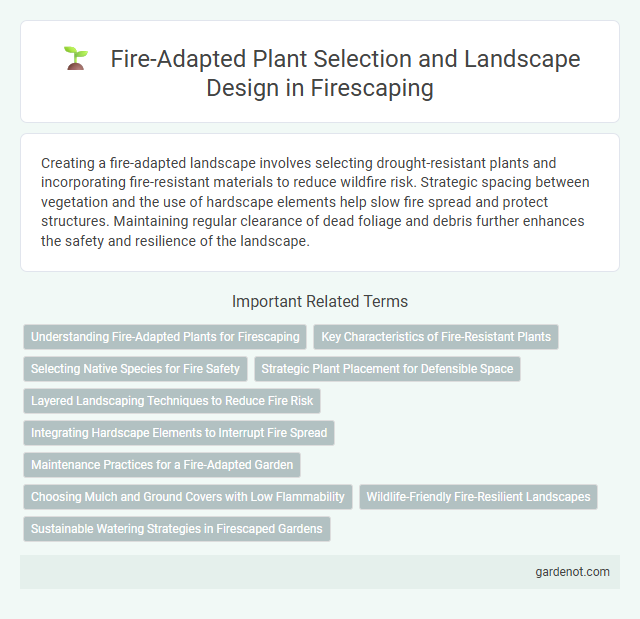 Fire-Adapted Plant Selection and Landscape Design in Firescaping