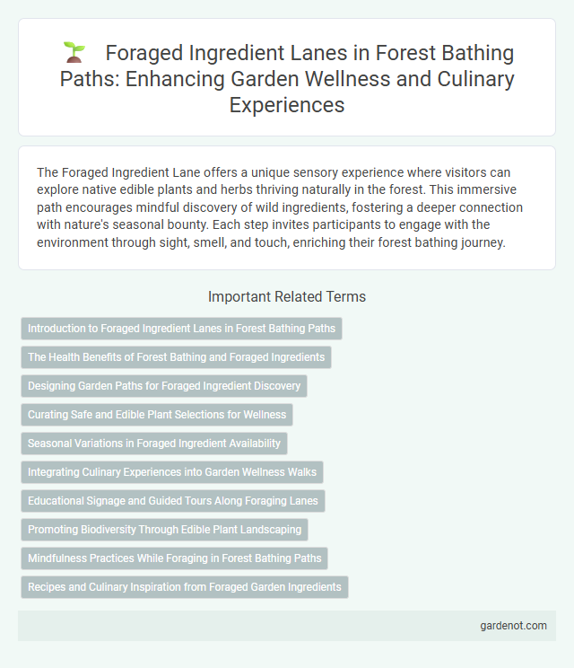 Foraged Ingredient Lanes in Forest Bathing Paths: Enhancing Garden Wellness and Culinary Experiences