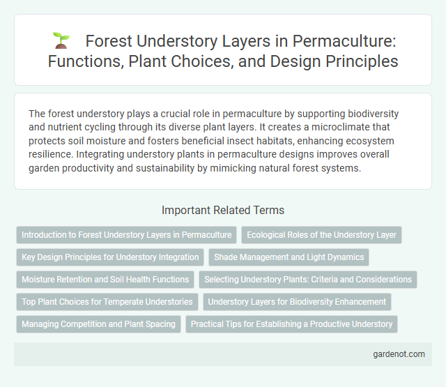 Forest Understory Layers in Permaculture: Functions, Plant Choices, and Design Principles