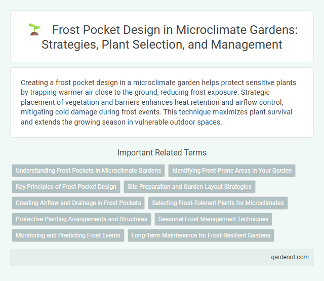 Frost Pocket Design in Microclimate Gardens: Strategies, Plant Selection, and Management