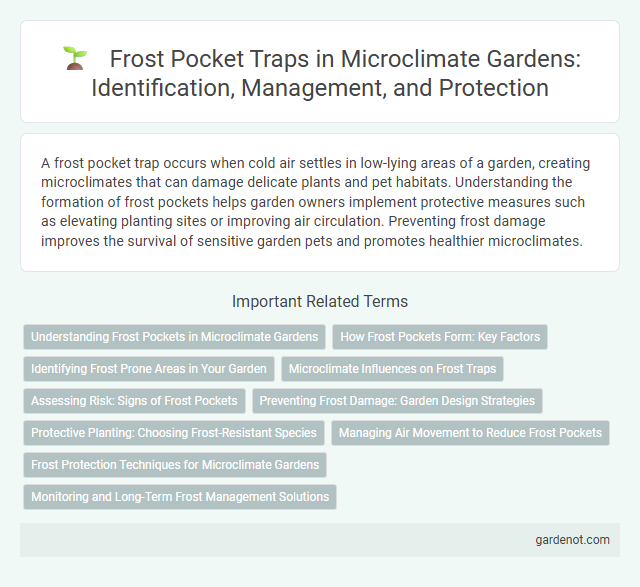 Frost Pocket Traps in Microclimate Gardens: Identification, Management, and Protection