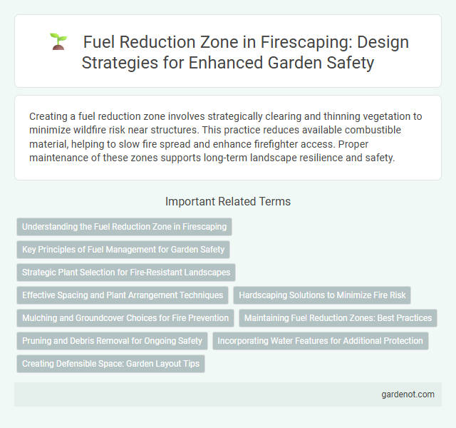 Fuel Reduction Zone in Firescaping: Design Strategies for Enhanced Garden Safety
