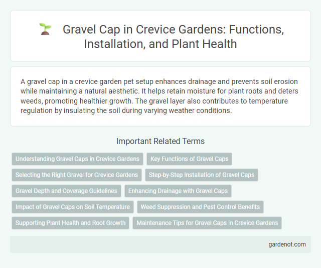 Gravel Cap in Crevice Gardens: Functions, Installation, and Plant Health