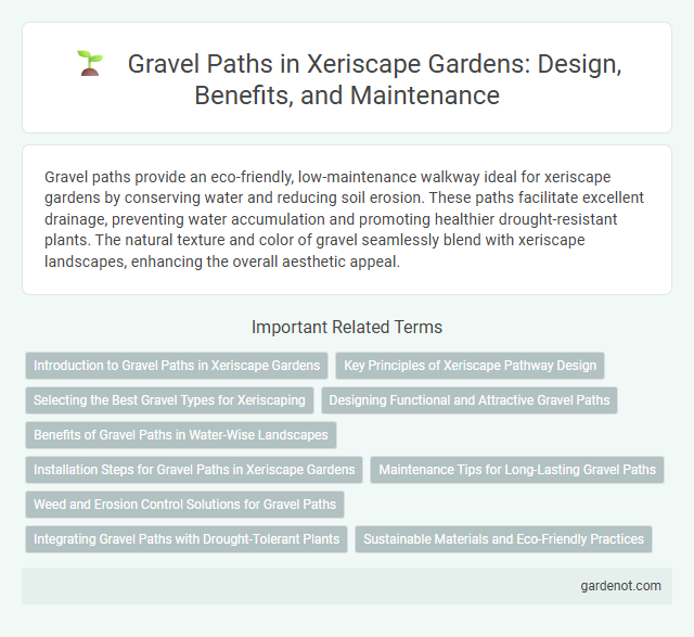 Gravel Paths in Xeriscape Gardens: Design, Benefits, and Maintenance
