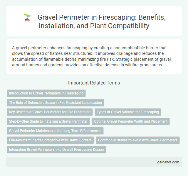 Gravel Perimeter in Firescaping: Benefits, Installation, and Plant Compatibility