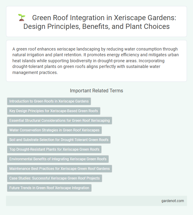 Green Roof Integration in Xeriscape Gardens: Design Principles, Benefits, and Plant Choices