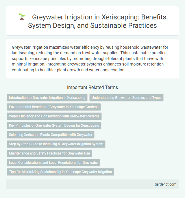 Greywater Irrigation in Xeriscaping: Benefits, System Design, and Sustainable Practices