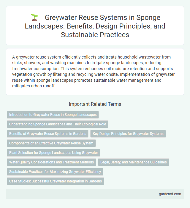Greywater Reuse Systems in Sponge Landscapes: Benefits, Design Principles, and Sustainable Practices
