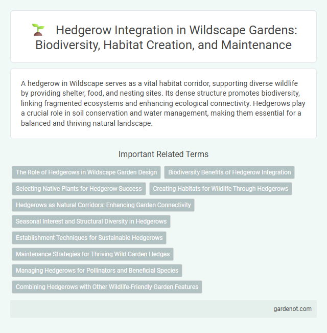 Hedgerow Integration in Wildscape Gardens: Biodiversity, Habitat Creation, and Maintenance