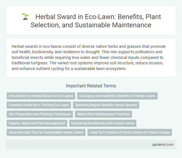 Herbal Sward in Eco-Lawn: Benefits, Plant Selection, and Sustainable Maintenance