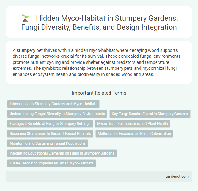 Hidden Myco-Habitat in Stumpery Gardens: Fungi Diversity, Benefits, and Design Integration