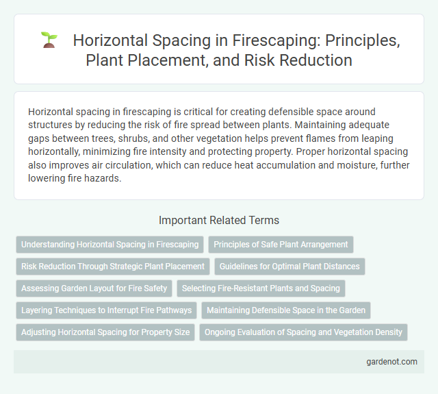 Horizontal Spacing in Firescaping: Principles, Plant Placement, and Risk Reduction