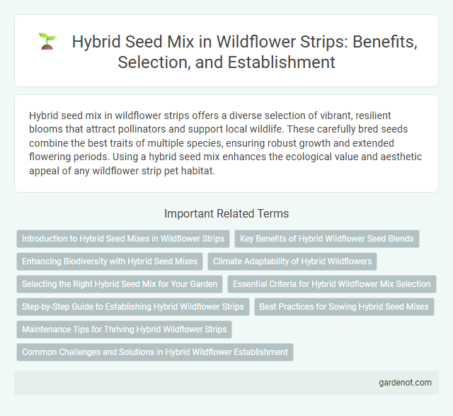Hybrid Seed Mix in Wildflower Strips: Benefits, Selection, and Establishment