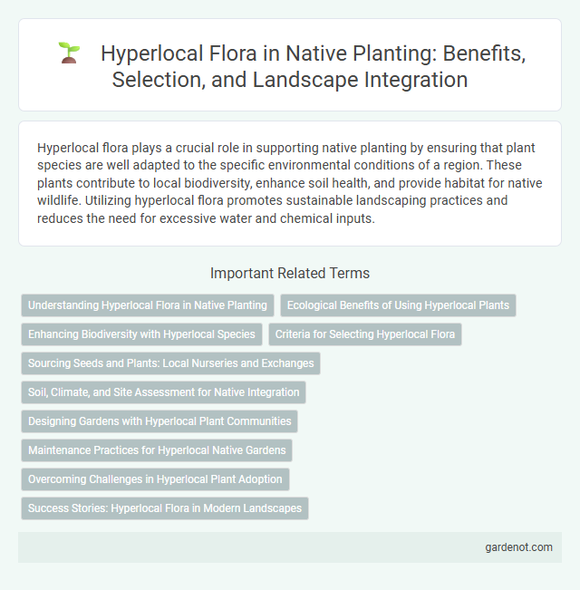 Hyperlocal Flora in Native Planting: Benefits, Selection, and Landscape Integration
