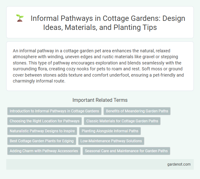 Informal Pathways in Cottage Gardens: Design Ideas, Materials, and Planting Tips