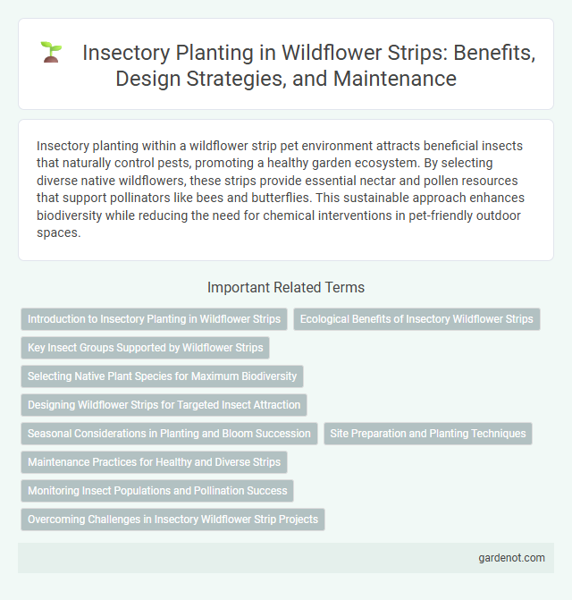 Insectory Planting in Wildflower Strips: Benefits, Design Strategies, and Maintenance