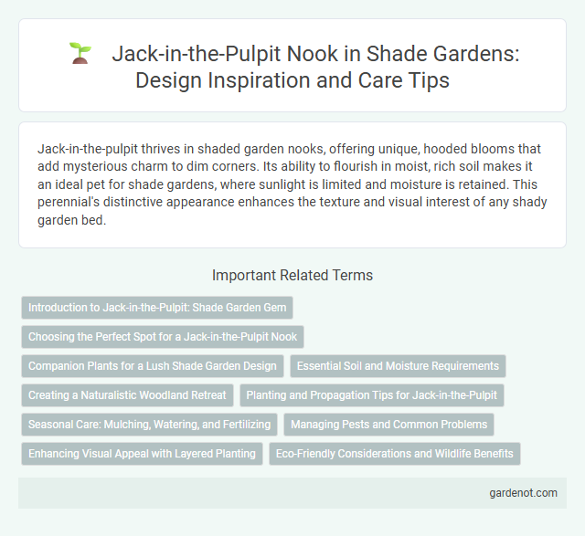 Jack-in-the-Pulpit Nook in Shade Gardens: Design Inspiration and Care Tips