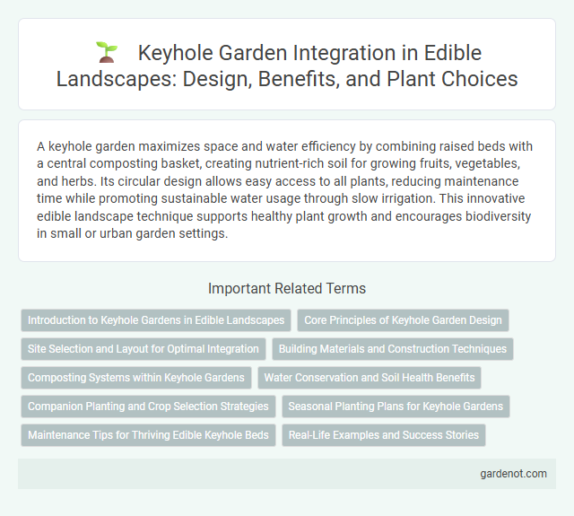 Keyhole Garden Integration in Edible Landscapes: Design, Benefits, and Plant Choices
