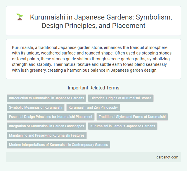 Kurumaishi in Japanese Gardens: Symbolism, Design Principles, and Placement