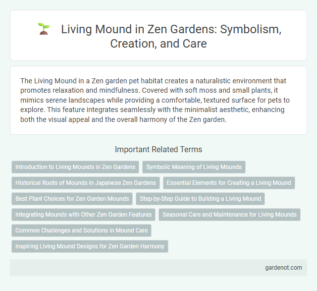 Living Mound in Zen Gardens: Symbolism, Creation, and Care