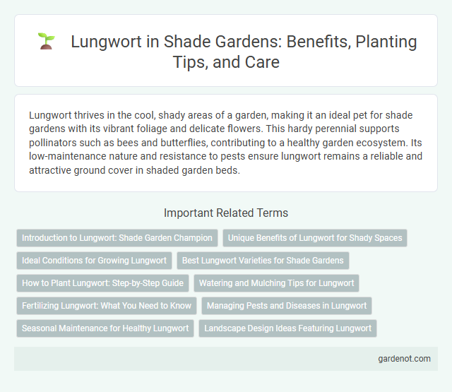Lungwort in Shade Gardens: Benefits, Planting Tips, and Care