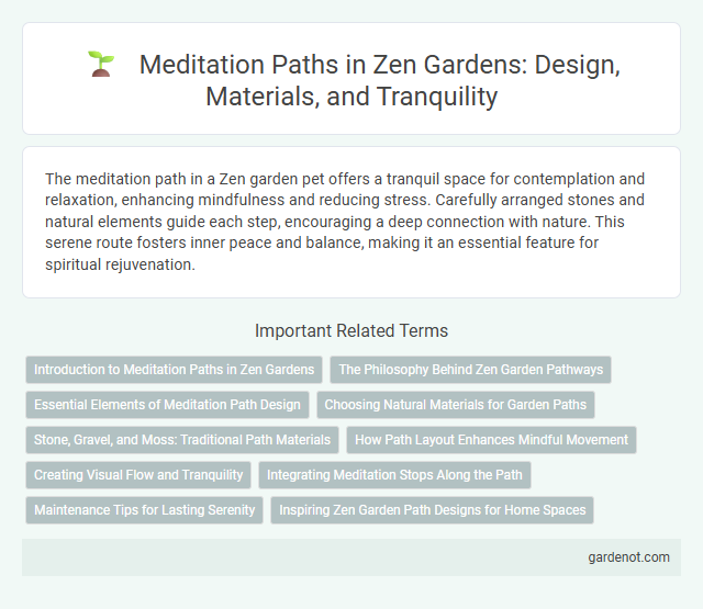 Meditation Paths in Zen Gardens: Design, Materials, and Tranquility