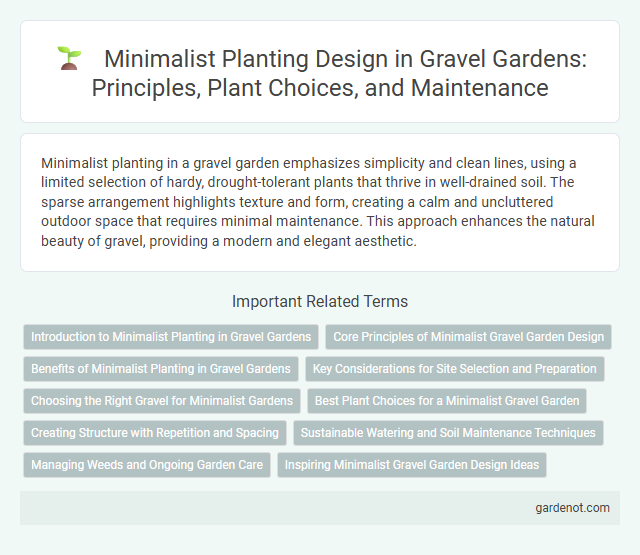 Minimalist Planting Design in Gravel Gardens: Principles, Plant Choices, and Maintenance