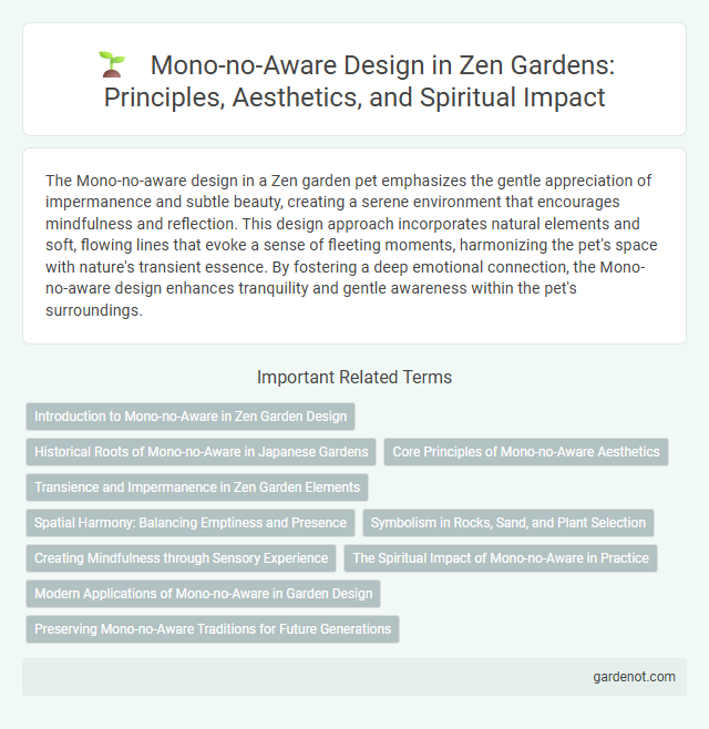 Mono-no-Aware Design in Zen Gardens: Principles, Aesthetics, and Spiritual Impact