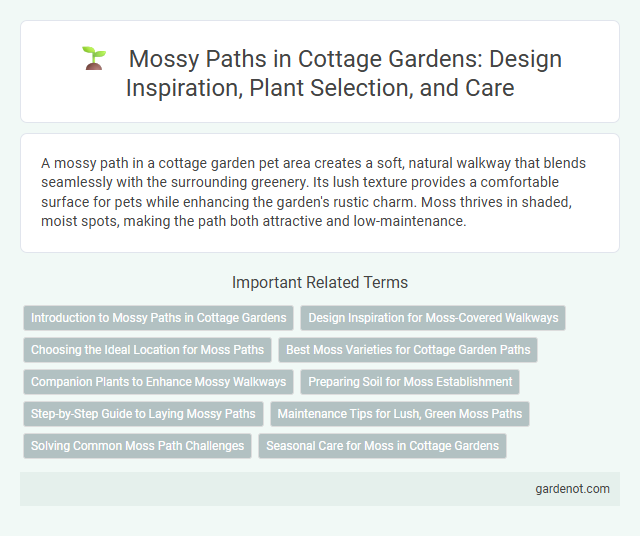 Mossy Paths in Cottage Gardens: Design Inspiration, Plant Selection, and Care
